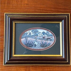 Anne of Green Gables Framed Art Print w/ Certificate | Cottagecore Decor